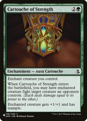 Cartouche of Strength<br /><span class="collector-number">Collector No. AKH-158</span>