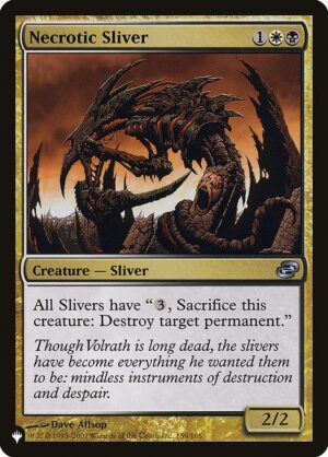 Necrotic Sliver<br /><span class="collector-number">Collector No. PLC-159</span>