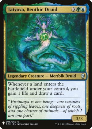 Tatyova, Benthic Druid<br /><span class="collector-number">Collector No. DOM-206</span>