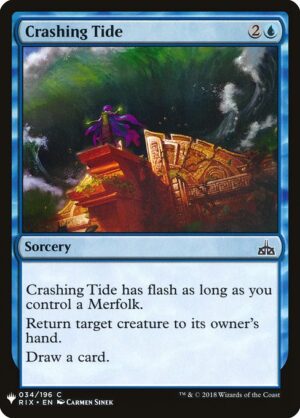 Crashing Tide<br /><span class="collector-number">Collector No. RIX-34</span>