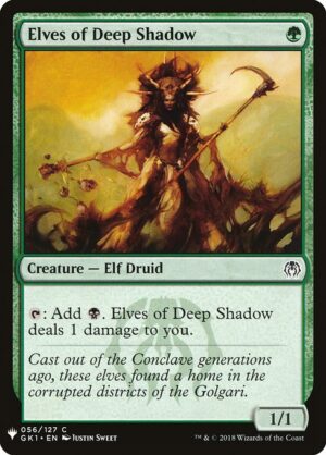 Elves of Deep Shadow<br /><span class="collector-number">Collector No. GK1-56</span>