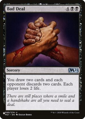 Bad Deal<br /><span class="collector-number">Collector No. M21-89</span>