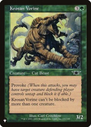 Krosan Vorine<br /><span class="collector-number">Collector No. LGN-131</span>