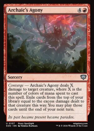 Archaic's Agony - Foil<br /><span class="collector-number">Collector No. 107</span>