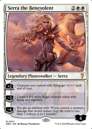 Serra the Benevolent<br /><span class="collector-number">Collector No. 17</span>