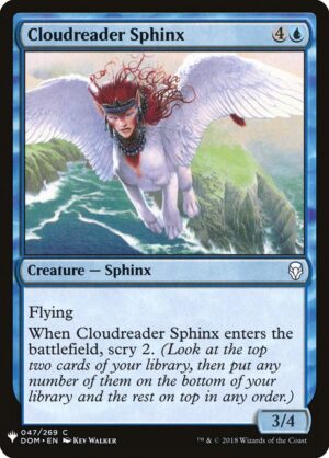 Cloudreader Sphinx<br /><span class="collector-number">Collector No. DOM-47</span>