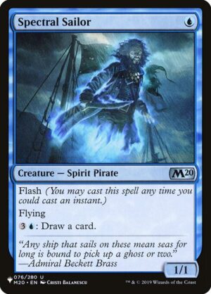 Spectral Sailor<br /><span class="collector-number">Collector No. M20-76</span>