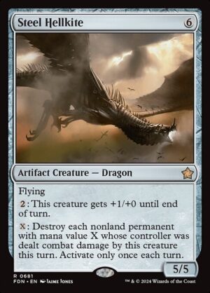 Steel Hellkite<br /><span class="collector-number">Collector No. 681</span>