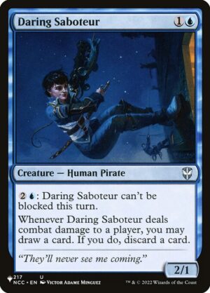Daring Saboteur<br /><span class="collector-number">Collector No. NCC-217</span>