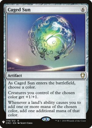 Caged Sun<br /><span class="collector-number">Collector No. CM2-178</span>