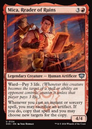 Mica, Reader of Ruins - Foil<br /><span class="collector-number">Collector No. 124</span>