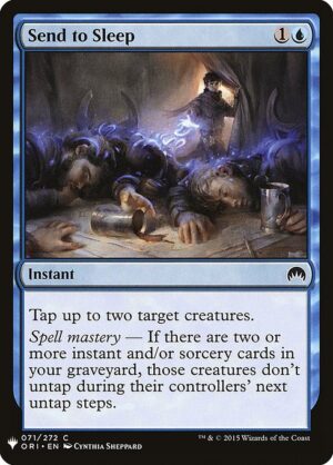 Send to Sleep<br /><span class="collector-number">Collector No. ORI-71</span>