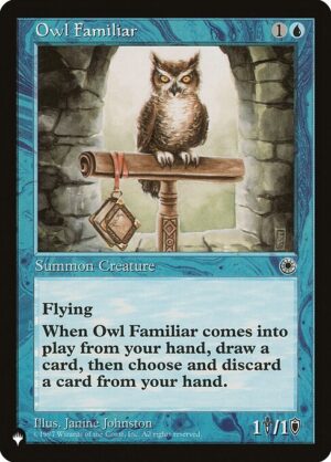 Owl Familiar<br /><span class="collector-number">Collector No. POR-63</span>