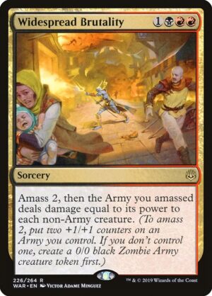 Widespread Brutality - Foil<br /><span class="collector-number">Collector No. 226</span>