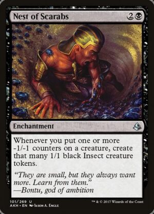 Nest of Scarabs<br /><span class="collector-number">Collector No. 101</span>