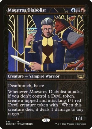 Maestros Diabolist - Foil<br /><span class="collector-number">Collector No. 383</span>