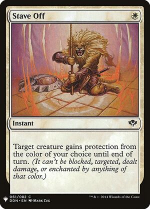 Stave Off<br /><span class="collector-number">Collector No. DDN-61</span>