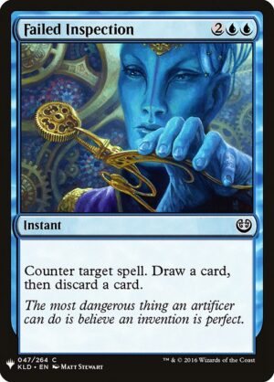 Failed Inspection<br /><span class="collector-number">Collector No. KLD-47</span>
