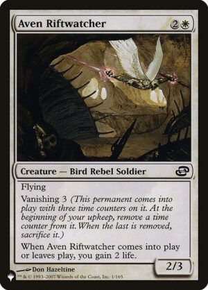 Aven Riftwatcher<br /><span class="collector-number">Collector No. PLC-1</span>