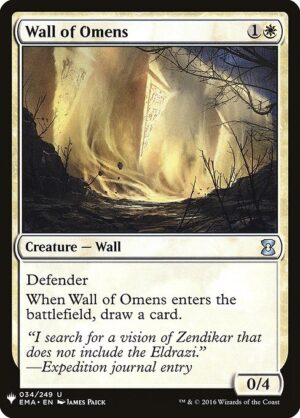 Wall of Omens<br /><span class="collector-number">Collector No. EMA-34</span>