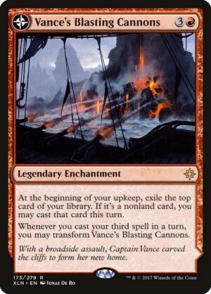 Vance's Blasting Cannons // Spitfire Bastion - Foil<br /><span class="collector-number">Collector No. 173</span>