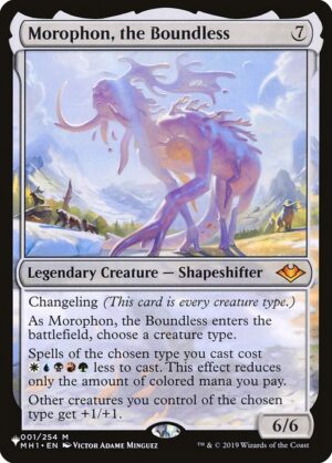 Morophon, the Boundless<br /><span class="collector-number">Collector No. MH1-1</span>
