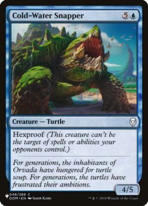 Cold-Water Snapper<br /><span class="collector-number">Collector No. DOM-48</span>