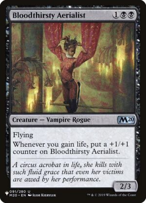Bloodthirsty Aerialist<br /><span class="collector-number">Collector No. M20-91</span>