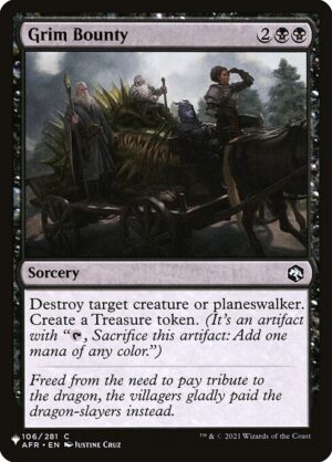 Grim Bounty<br /><span class="collector-number">Collector No. AFR-106</span>