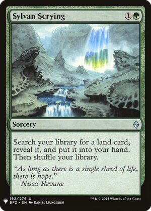 Sylvan Scrying<br /><span class="collector-number">Collector No. BFZ-192</span>