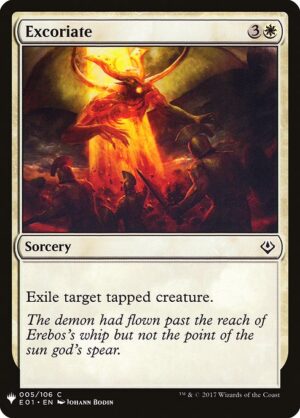 Excoriate<br /><span class="collector-number">Collector No. E01-5</span>