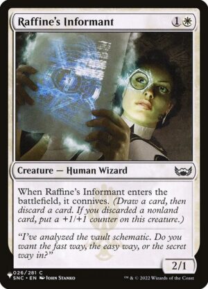 Raffine's Informant<br /><span class="collector-number">Collector No. SNC-26</span>