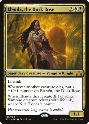 Elenda, the Dusk Rose<br /><span class="collector-number">Collector No. 157</span>