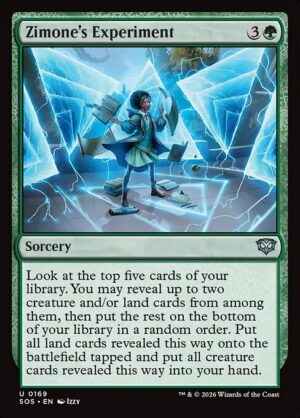 Zimone's Experiment - Foil<br /><span class="collector-number">Collector No. 169</span>