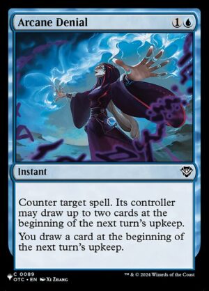 Arcane Denial<br /><span class="collector-number">Collector No. OTC-89</span>