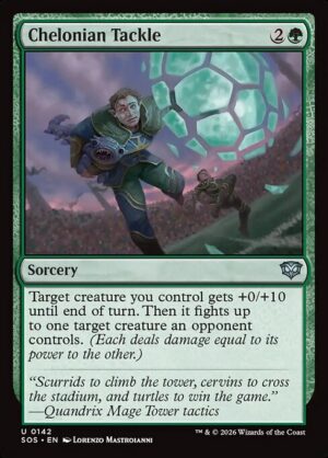 Chelonian Tackle - Foil<br /><span class="collector-number">Collector No. 142</span>