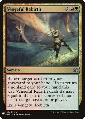 Vengeful Rebirth<br /><span class="collector-number">Collector No. MM2-188</span>