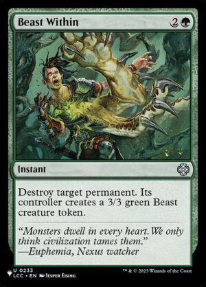 Beast Within<br /><span class="collector-number">Collector No. LCC-233</span>