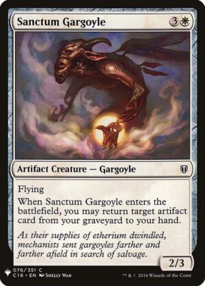 Sanctum Gargoyle<br /><span class="collector-number">Collector No. C16-76</span>