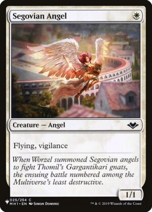 Segovian Angel<br /><span class="collector-number">Collector No. MH1-25</span>