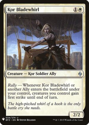 Kor Bladewhirl<br /><span class="collector-number">Collector No. BFZ-34</span>