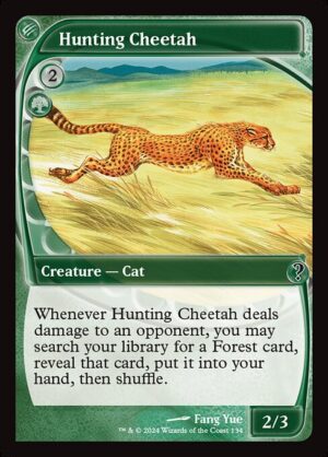 Hunting Cheetah<br /><span class="collector-number">Collector No. 134</span>