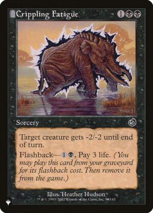 Crippling Fatigue<br /><span class="collector-number">Collector No. TOR-58</span>