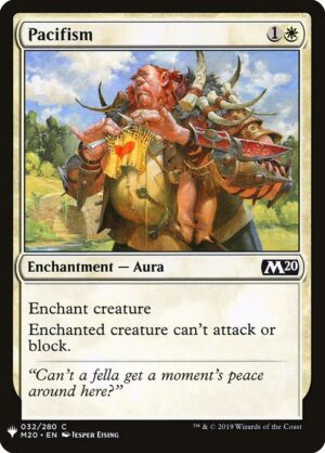 Pacifism<br /><span class="collector-number">Collector No. M20-32</span>