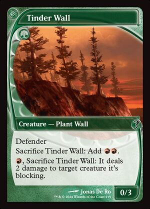 Tinder Wall<br /><span class="collector-number">Collector No. 215</span>