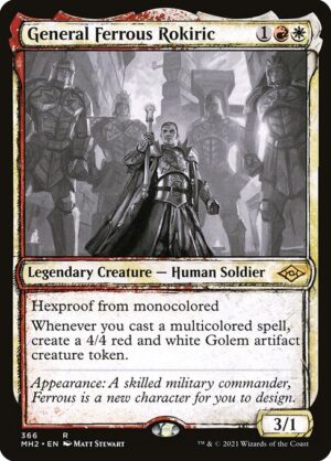 General Ferrous Rokiric - Foil<br /><span class="collector-number">Collector No. 366</span>