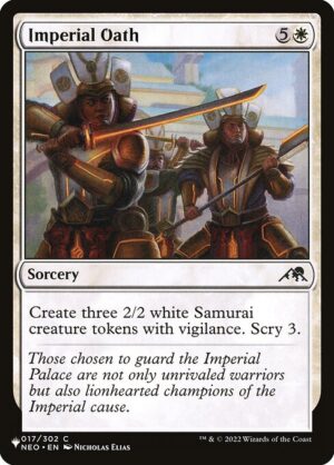 Imperial Oath<br /><span class="collector-number">Collector No. NEO-17</span>