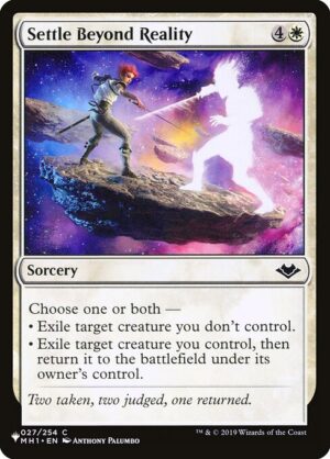 Settle Beyond Reality<br /><span class="collector-number">Collector No. MH1-27</span>