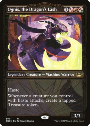 Ognis, the Dragon's Lash - Foil<br /><span class="collector-number">Collector No. 390</span>