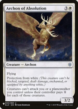 Archon of Absolution<br /><span class="collector-number">Collector No. ELD-3</span>